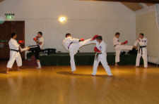 Judo in Kislingbury Village Hall