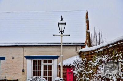 Lampost in Garden off Bugbrooke Road [301]